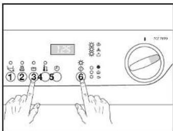 ZANUSSI TCE 7270 - Procedure: - 1