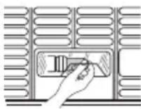 ZANUSSI ZFC 40 JC - Changing the light bulb - 1