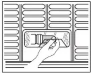 ZANUSSI ZFC 26 JD - COME SOSTITUIRE LA LAMPADINA - 1