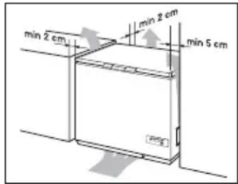 ZANUSSI ZFC 26 JD - COME POSIZIONARE IL CONGELATORE - 1