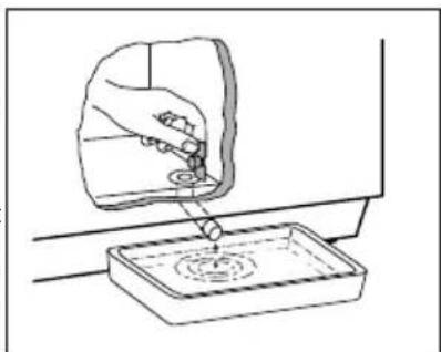 ZANUSSI ZFC 26 JD - IMPORTANT Never use a knife or any other sharp implement to remove frost. - 1