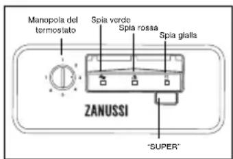 ZANUSSI ZFC 26 JD - REGOLAZIONE DELLA TEMPERATURA - 2