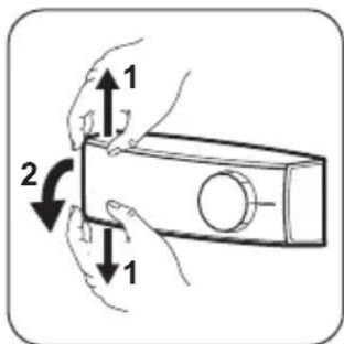 ZANUSSI ZBB24451SA - Replacing the lamp - 2