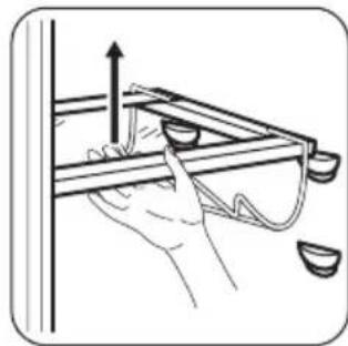 ZANUSSI ZBB24451SA - Bottle holder - 1
