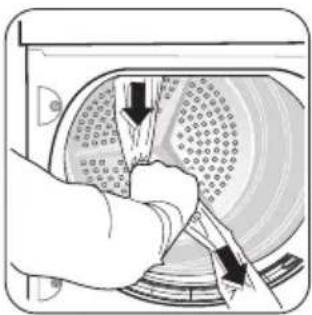 ZANUSSI TCES 7000 - Removing transport safety packaging - 3