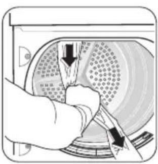 ZANUSSI TCE 7126 - Removing transport safety packaging - 3
