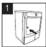 ZANUSSI TCE 7126 - Einschalten des Gerätes - 1