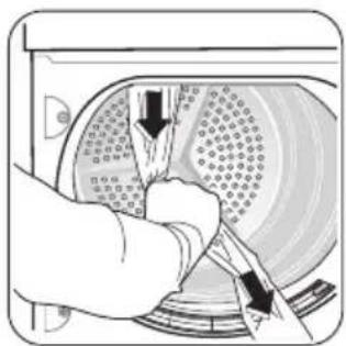 ZANUSSI TCE 7126 - Entfernen der Transportsicherungen - 3