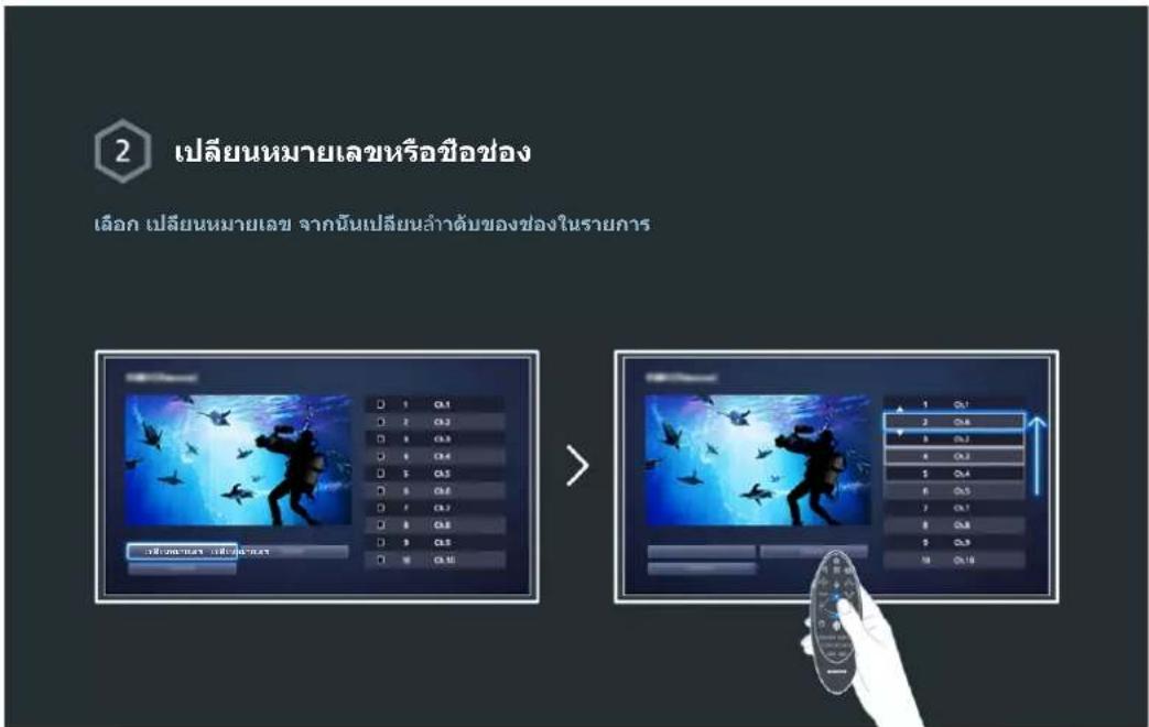 SAMSUNG UA65HU7200K - คํารเรียกใช้การแก้ไขช่อง - 2