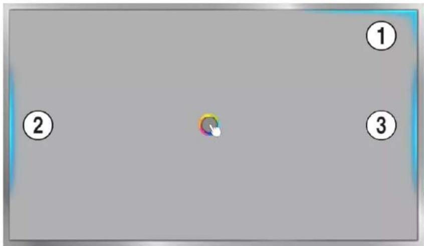 SAMSUNG UA55HU7200K - การแสดงไอคอนที่ช่อนไว้เมื่อใช้งาน Smart Hub - 1