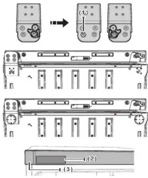 SAMSUNG RB33J3000SA - Procédure de montage de la porte - 3