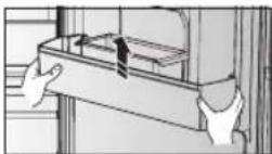 SAMSUNG RB33J3000SA - Door guards - 1