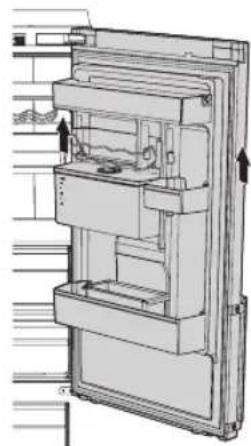 SAMSUNG RB33J3000SA - INVERSION DU SENS D'OUVERTURE DE LA PORTE (EN OPTION) - 11