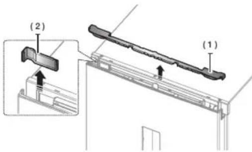 SAMSUNG RB33J3000SA - REVERSING THE DOOR (OPTIONAL) - 8