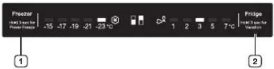 SAMSUNG RB33J3000SA - USING THE CONTROL PANEL - 3