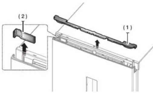 SAMSUNG RB33J3000SA - INVERSION DU SENS D'OUVERTURE DE LA PORTE (EN OPTION) - 8