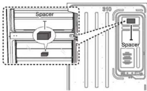 SAMSUNG RB33J3000SA - Selecting the best location for the refrigerator - 3