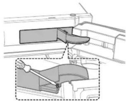 SAMSUNG RB33J3000SA - INVERSION DU SENS D'OUVERTURE DE LA PORTE (EN OPTION) - 9