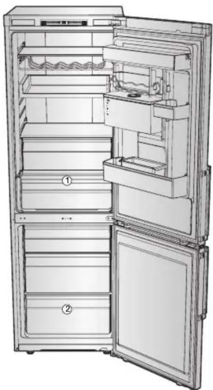 SAMSUNG RB33J3000SA - Alarme de température (pour les modèles avec fonction Coolselect Zone uniquement) - 1