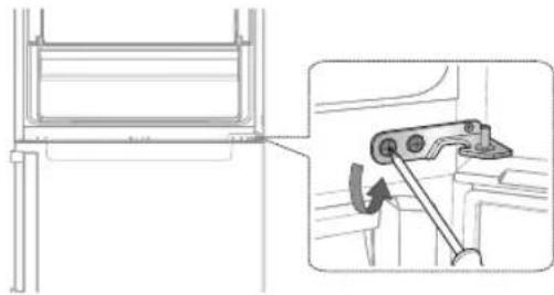 SAMSUNG RB33J3000SA - REVERSING THE DOOR (OPTIONAL) - 14