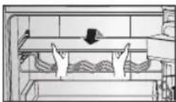 SAMSUNG RB33J3000SA - Shelves - 1