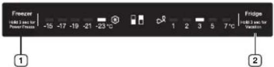 SAMSUNG RB33J3000SA - UTILIZAR O PAINEL DE CONTROLO - 3