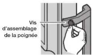 SAMSUNG RB33J3000SA - INSTALLATION DES POIGNÉES (MODÈLES APPLICABLES UNIQUEMENT) - 3