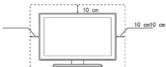 SAMSUNG HG40AD470BK - 确保安装空间安全 - 1