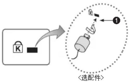 SAMSUNG HG40AD470BK - Kensington 防盗锁 - 1