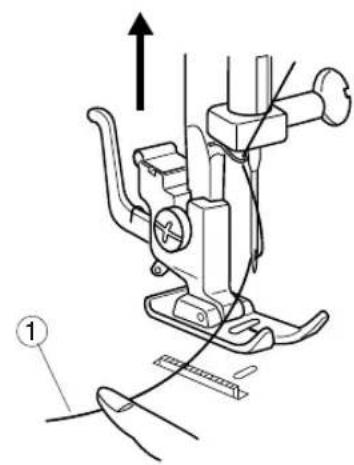 JANOME 3128 - • Bobinage d'une canette de fil - 3