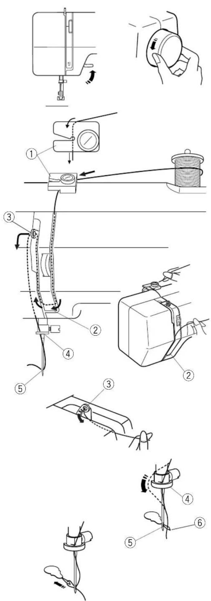 JANOME Basic - Retrait de la canette - 3
