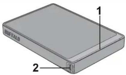BUFFALO MiniStation HDPCF1.0U3BD - HD-PCTU2, HD-PCU2 - 1