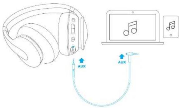soundcore Life Q10 - Aux-in - 1
