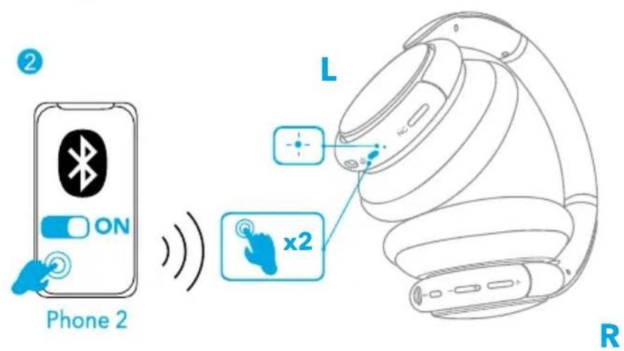 soundcore Life Q30 - Pairing with another device - 2