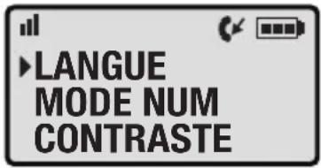 Clarity Professional XLC3.4 - XLC3.4 MENU - CONFIGURATION DU TÉLÉPHONE - 1