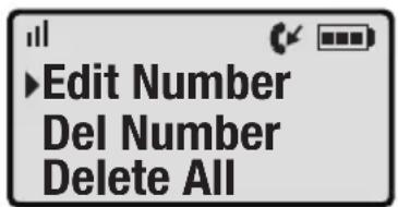 Clarity Professional XLC3.4 - XLC3.4 MENU - PHONEBOOK - 4