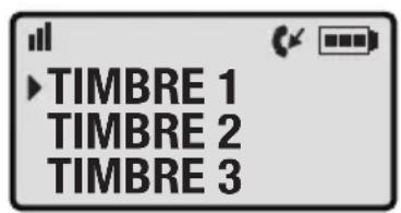 Clarity Professional XLC3.4 - XLC3.4 MENU: CONFIGURACION DEL TIMBRE - 6