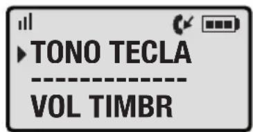 Clarity Professional XLC3.4 - XLC3.4 MENU: CONFIGURACION DEL TIMBRE - 8