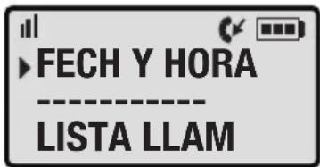 Clarity Professional XLC3.4 - XLC3.4 MENU:FECHA Y HORA - 2