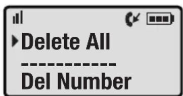 Clarity Professional XLC3.4 - XLC3.4 TELEPHONE MENU - 11
