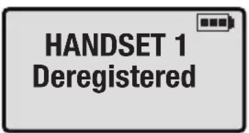 Clarity Professional XLC3.4 - TO Deregister THE HANDSET - 3