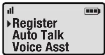 Clarity Professional XLC3.4 - TO REGISTER YOUR HANDSET AGAIN (or to register to a different XLC3.4 system) - 1