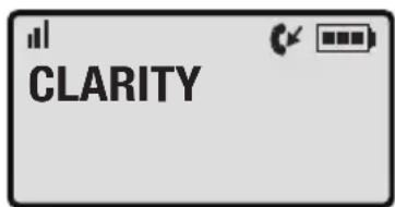 Clarity Professional XLC3.4 - XLC3.4 TELEPHONE MENU - 7