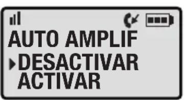 Clarity Professional XLC3.4 - XLC3.4 MENU: AMPLIFICACION AUTOMÁTICA - 3