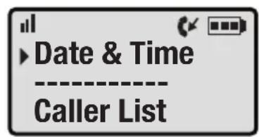 Clarity Professional XLC3.4 - XLC3.4 MENU - DATE &amp; TIME - 2