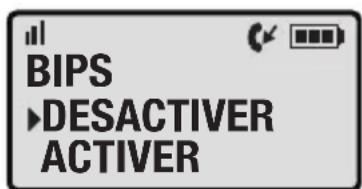 Clarity Professional XLC3.4 - XLC3.4 MENU - CONFIGURATION SONNERIE - 9