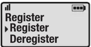 Clarity Professional XLC3.4 - TO Deregister THE HANDSET - 1