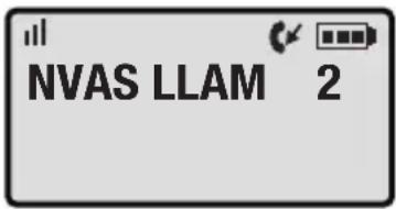 Clarity Professional XLC3.4 - XLC3.4 MENU: LISTA DE LLAMADAS RECIBIDAS - 2