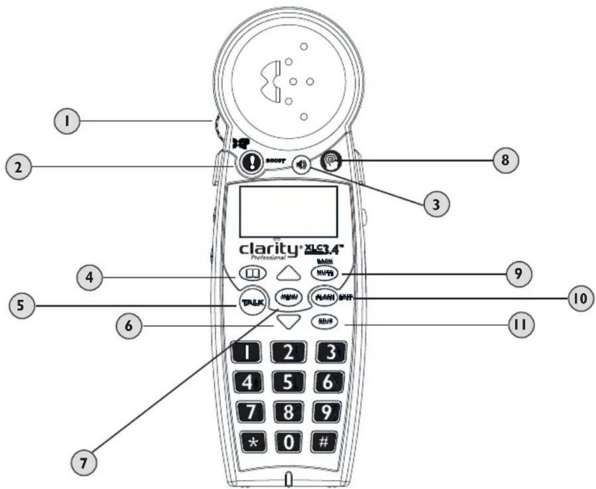Clarity Professional XLC3.4 - TYPE DE SONNERIE - 1