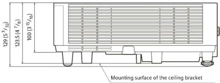 SONY VPLPHZ50 - Dimensions - 2